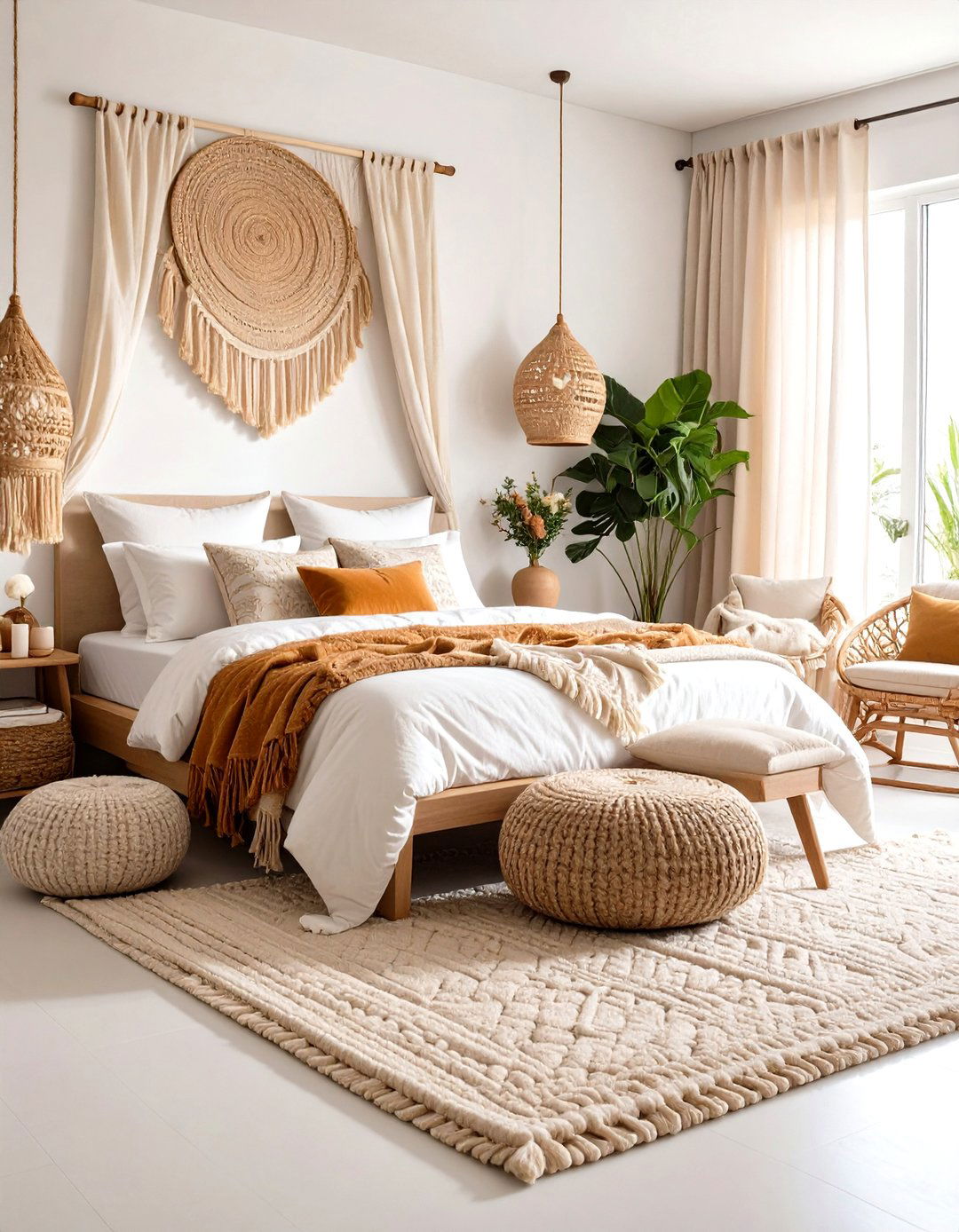White Bedroom Textile Layers - 24 Small White Bedroom Ideas