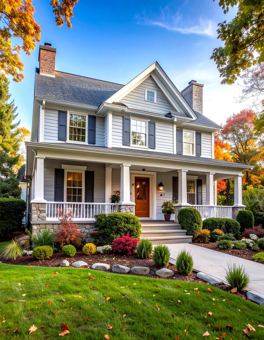 White Dove Exterior Sophistication - 24 Off-white Paint Colors for Home Exteriors