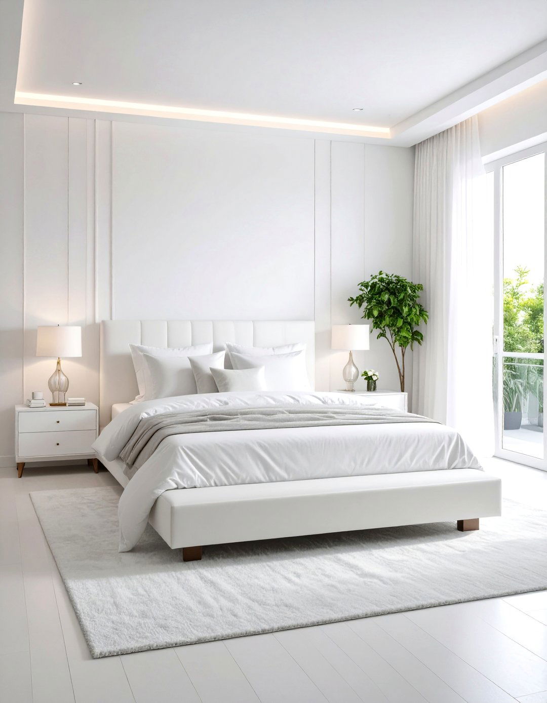 White Dreamy Escape - 24 Relaxing Bedroom Ideas