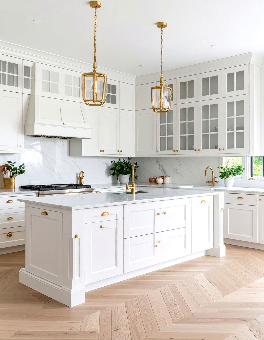 White Traditional Kitchen Design - 24 Traditional Kitchen Ideas