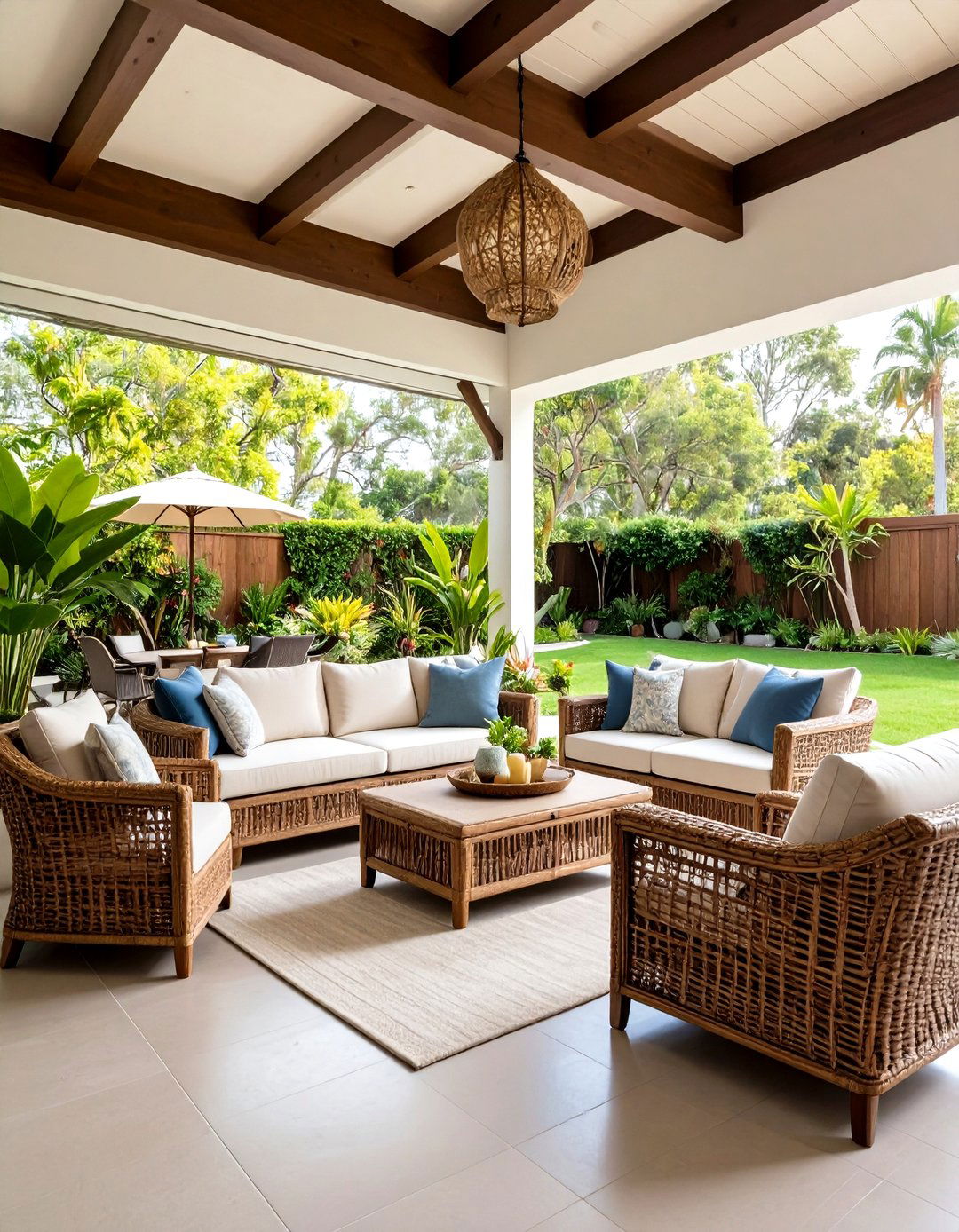 Wicker and Rattan Furniture Collections - 24 Patio Furniture Ideas