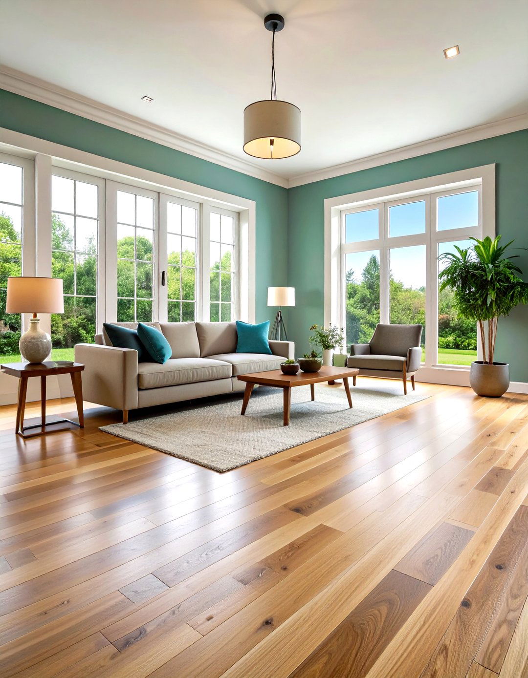 Wide Plank Oak Flooring - 24 Wood Floor Design Ideas