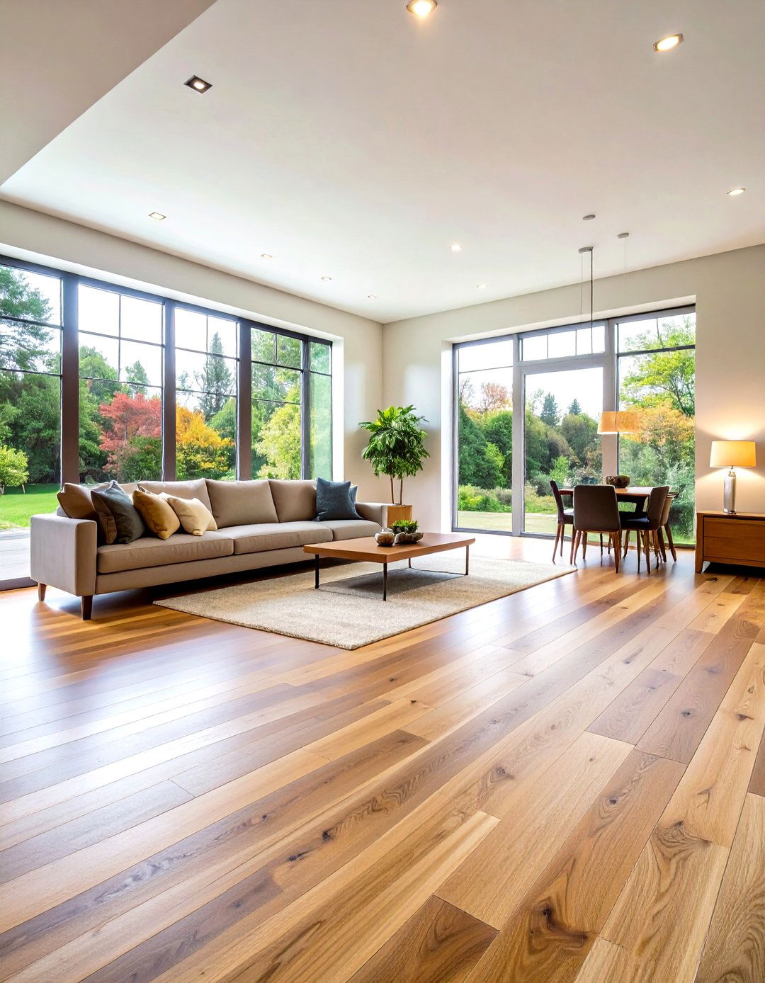 Wide Plank Oak Flooring - 24 Wood Floor Ideas