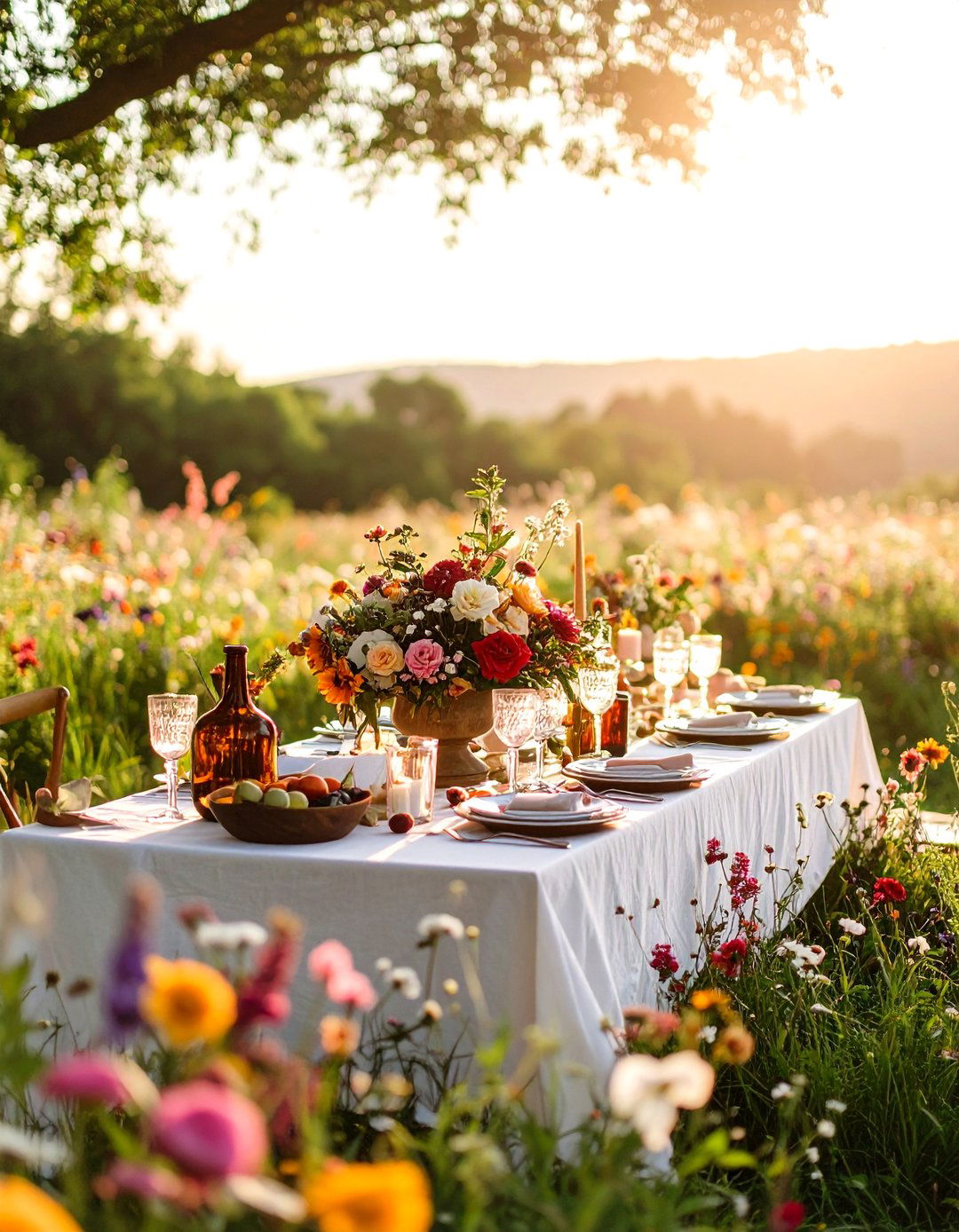 Wildflower Meadow Boho Wedding - 24 boho wedding ideas