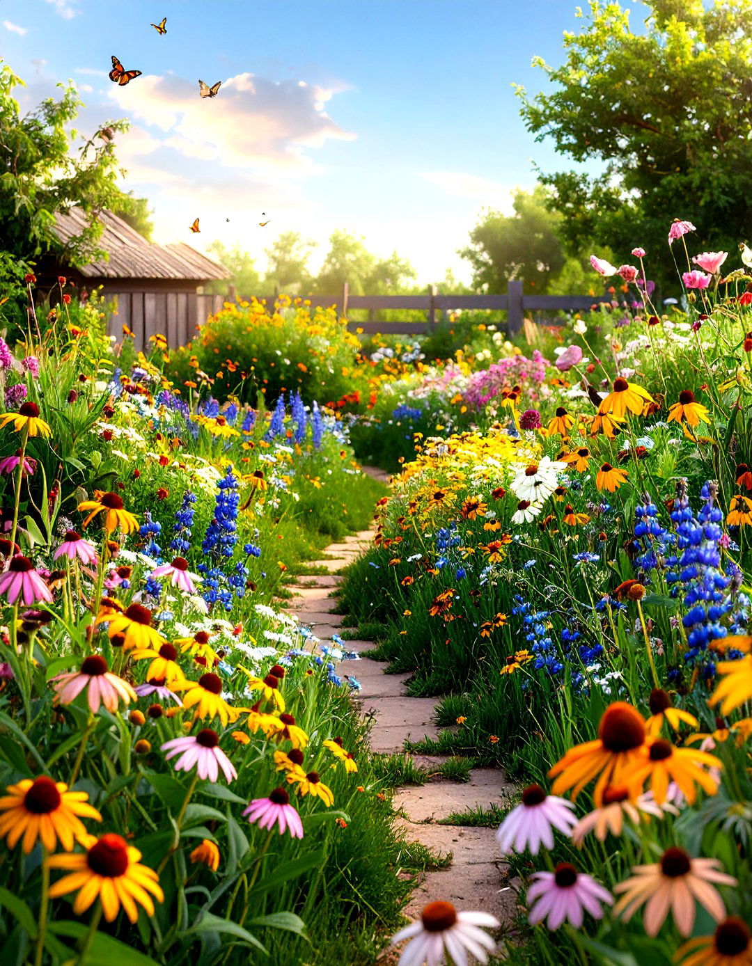 Wildflower Meadow Garden - 24 Flower Garden Ideas