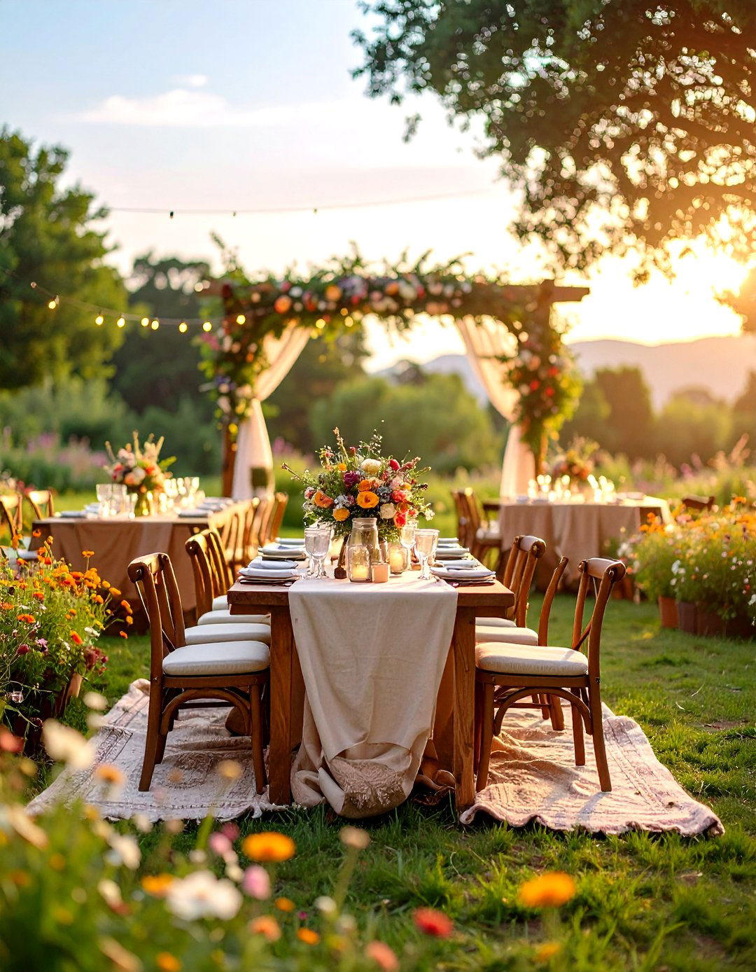 Wildflower Meadow Wedding - 24 Garden Wedding Ideas
