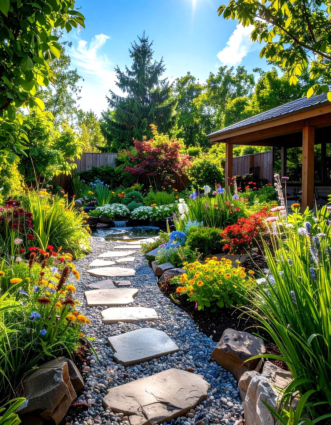 Wildlife Friendly Habitat Garden - 24 Gravel Garden Ideas