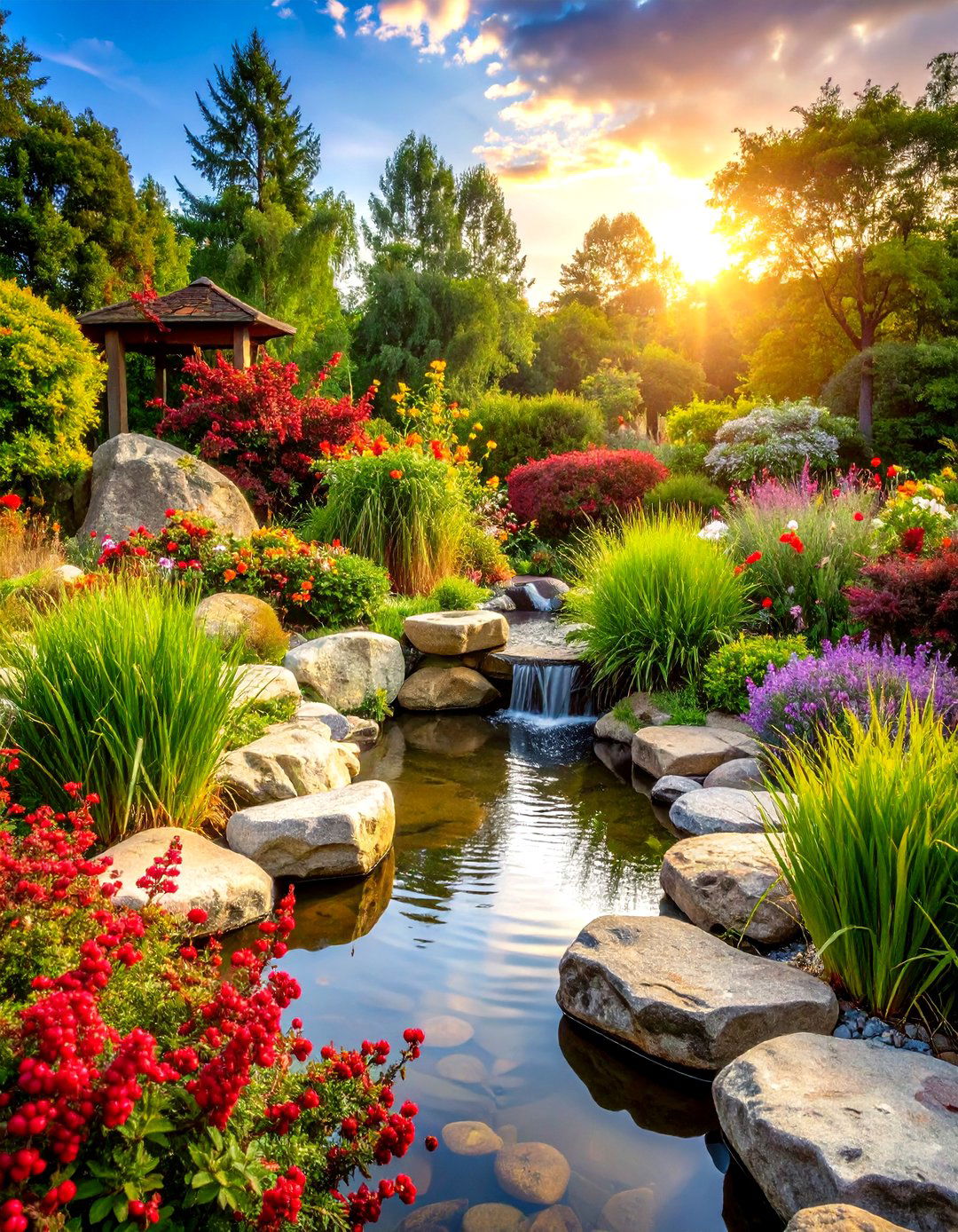 Wildlife Habitat Stone Garden - 24 Stone Garden Ideas
