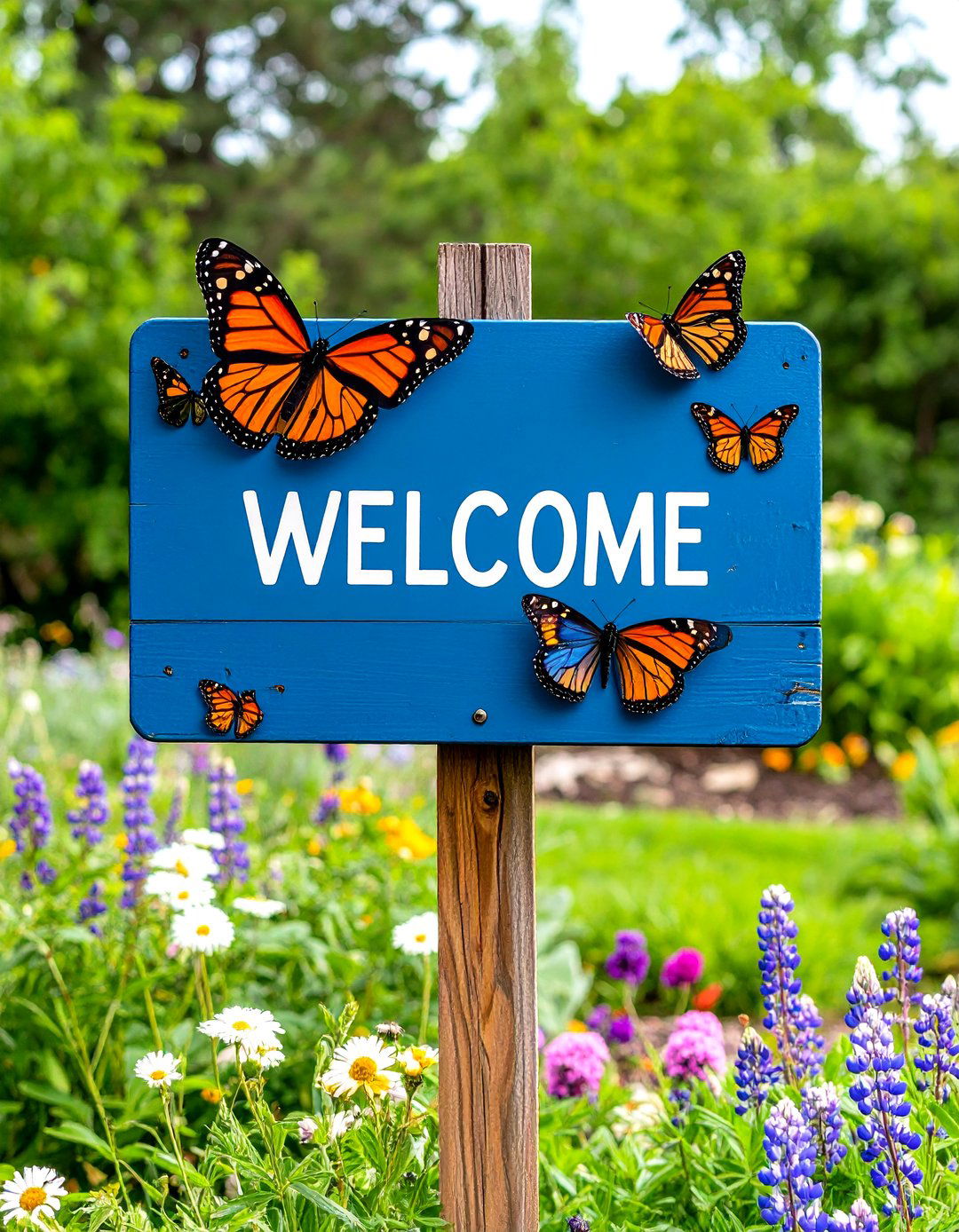 Wildlife Welcome Signs - 24 Garden Sign Ideas