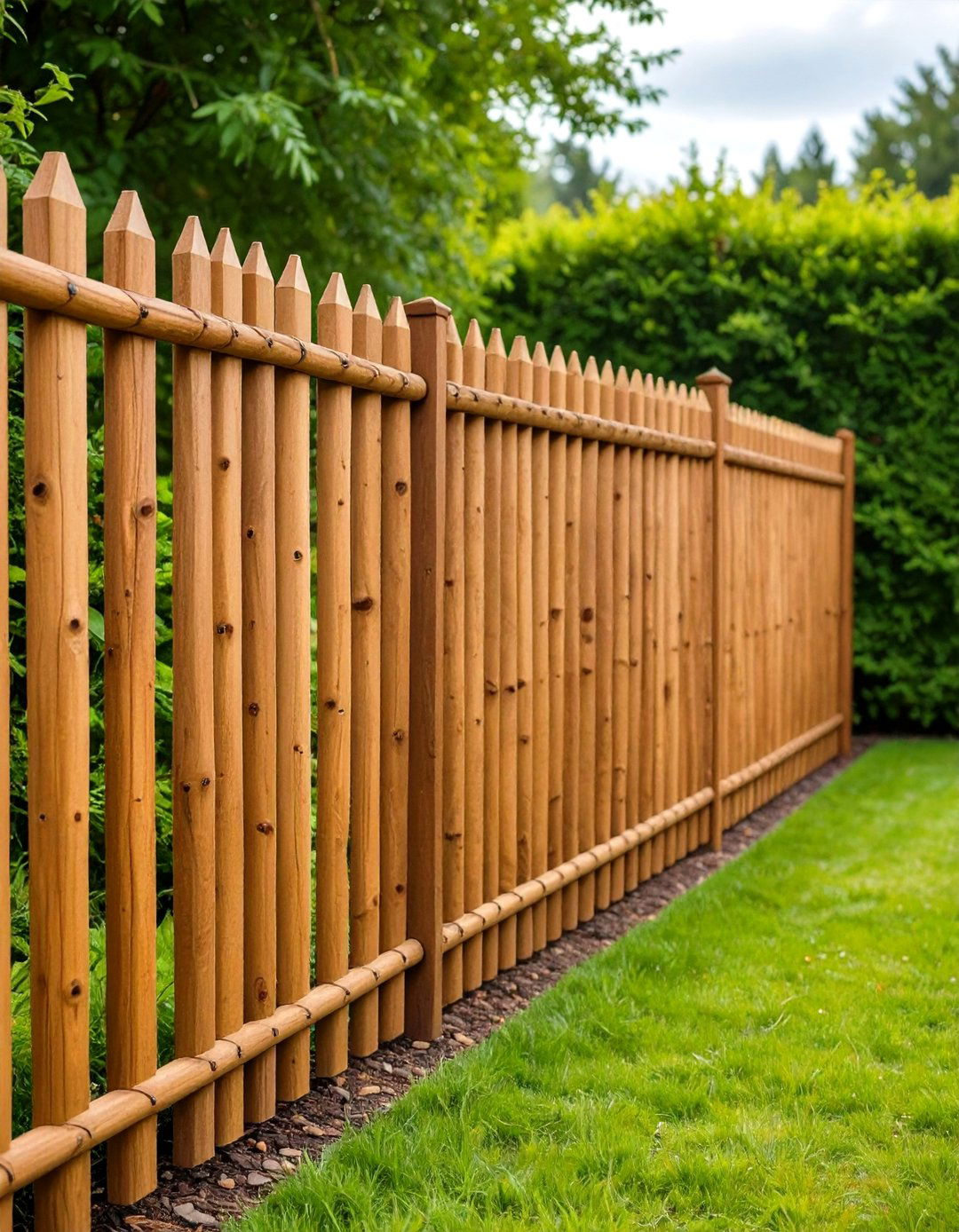 Willow Fence Panel Dividers - 24 Garden Divider Ideas