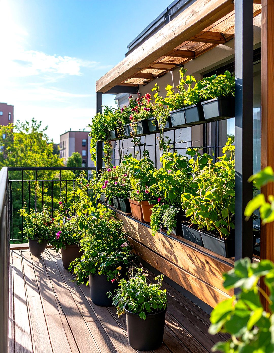 Wind Resistant Anchor System - 24 Balcony Trellis Ideas