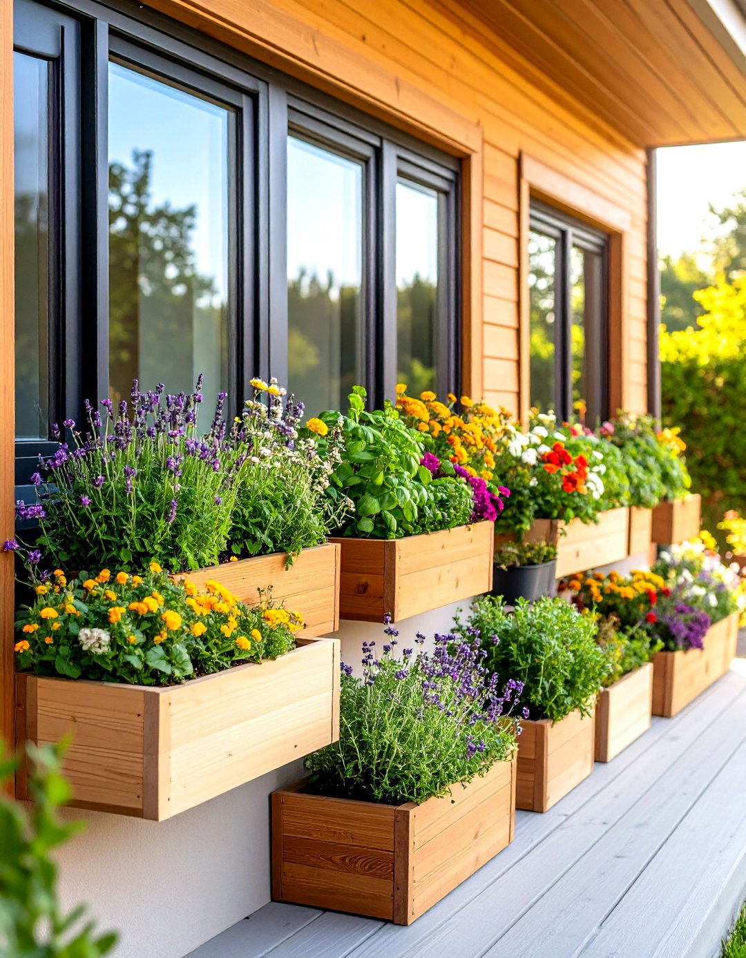 Window Box Herb Garden Collection - 24 Herb Garden Ideas