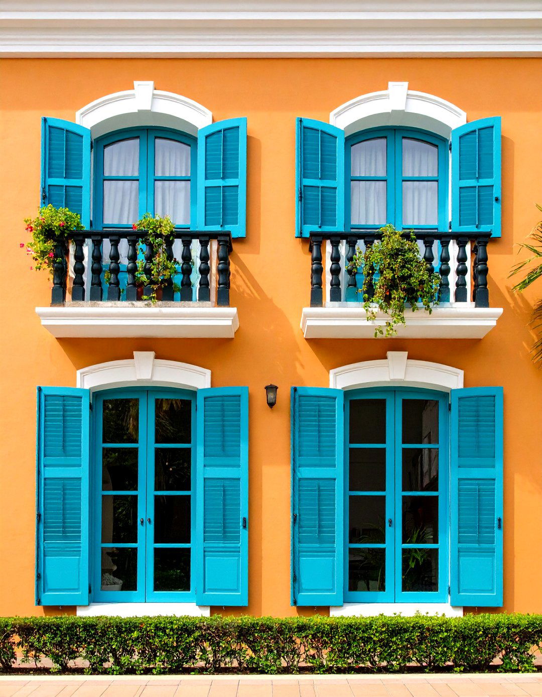 Window Combinations and Groupings - 24 spanish style windows