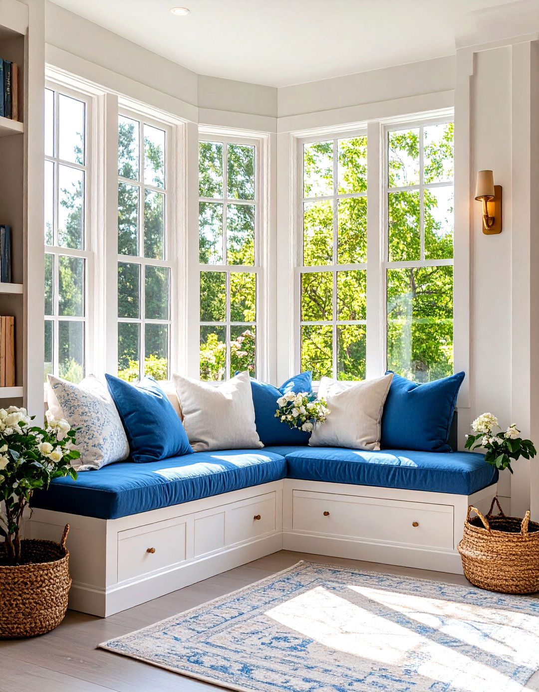 Window Seat Reading Retreat - 24 Living Room Nook Ideas
