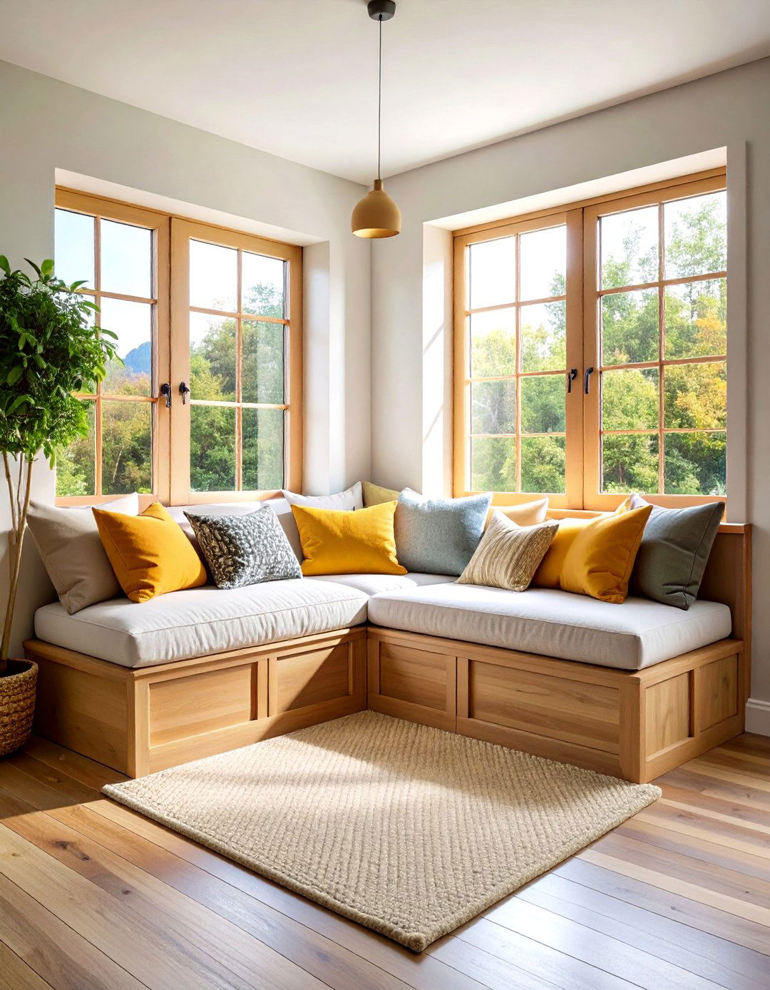 Window Seat Storage Solutions - 24 Cabin Decor Ideas
