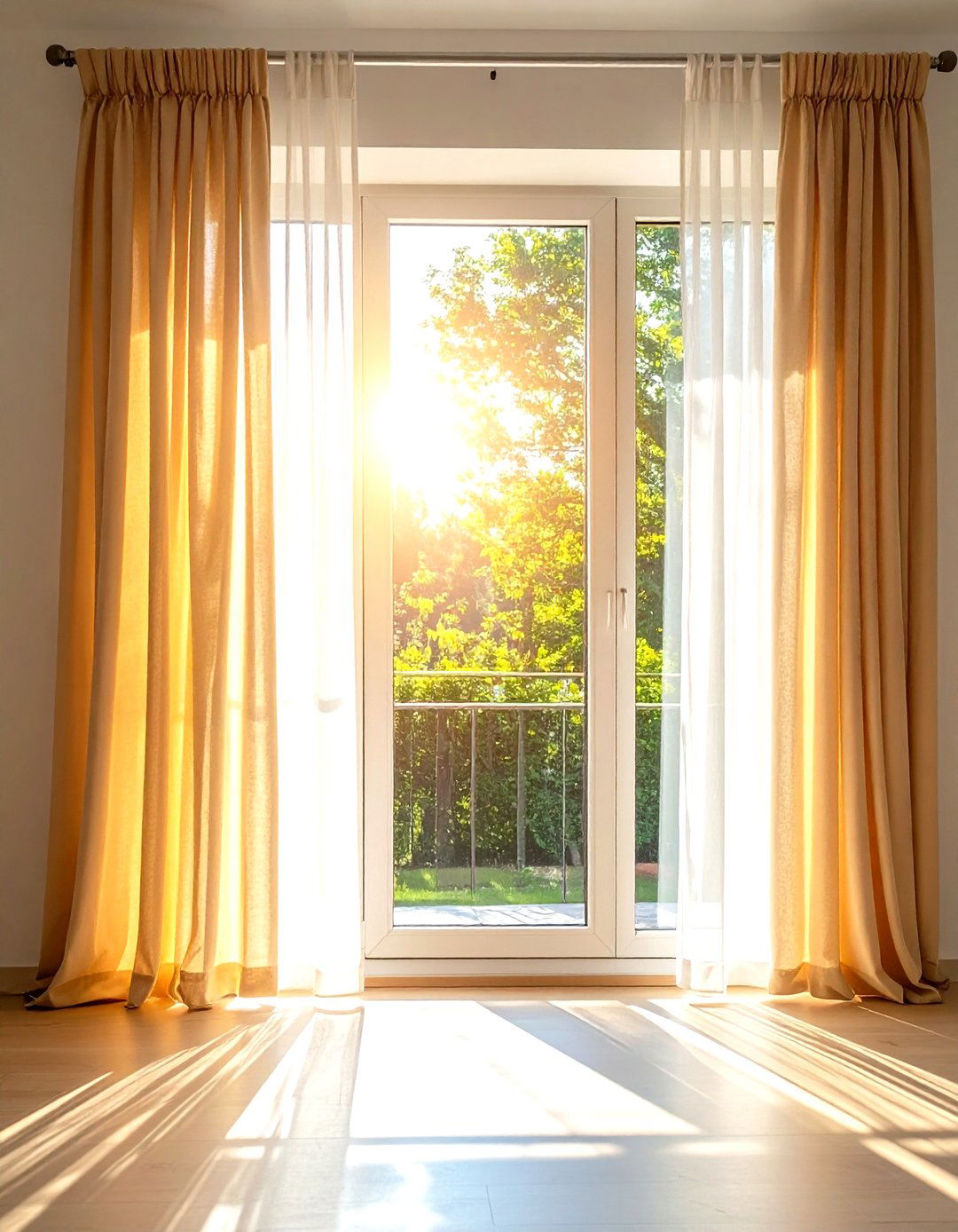 Window Treatment Simplicity - 24 Minimalist Apartment Ideas