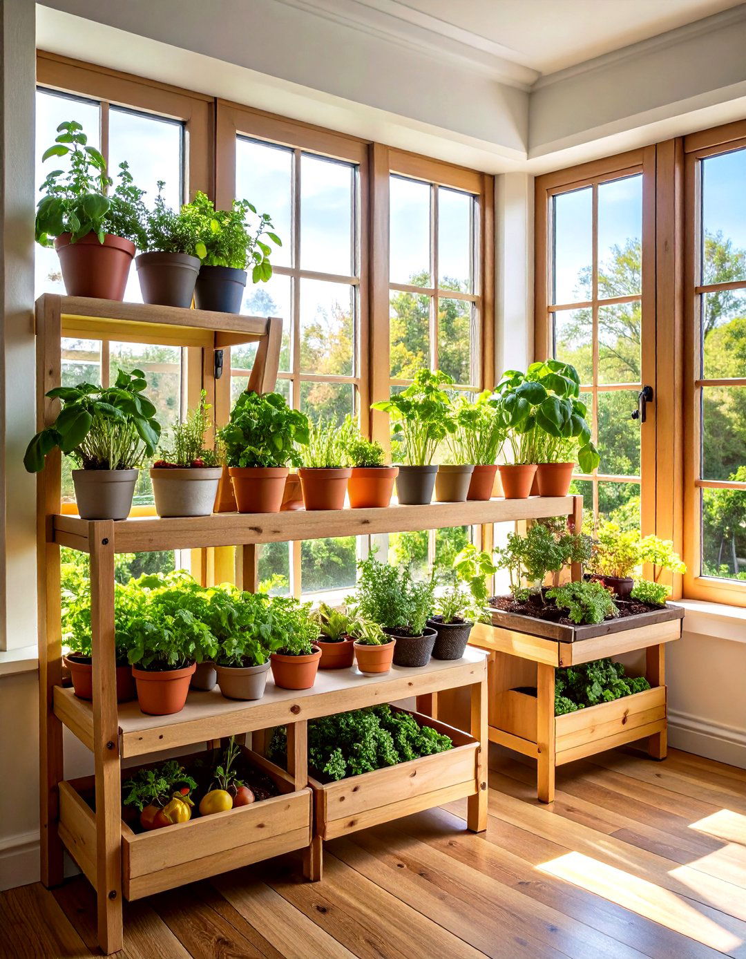 Windowsill Garden Setup - 24 Indoor Garden Ideas