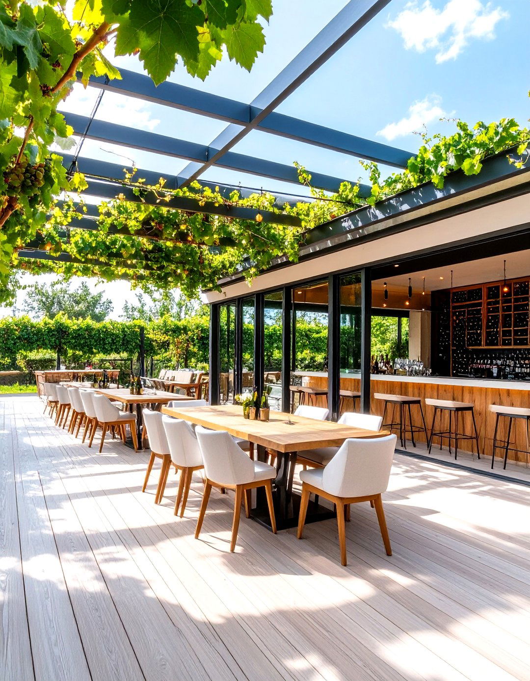 Wine Tasting Screened Vineyard - 24 Screened-in Deck Ideas