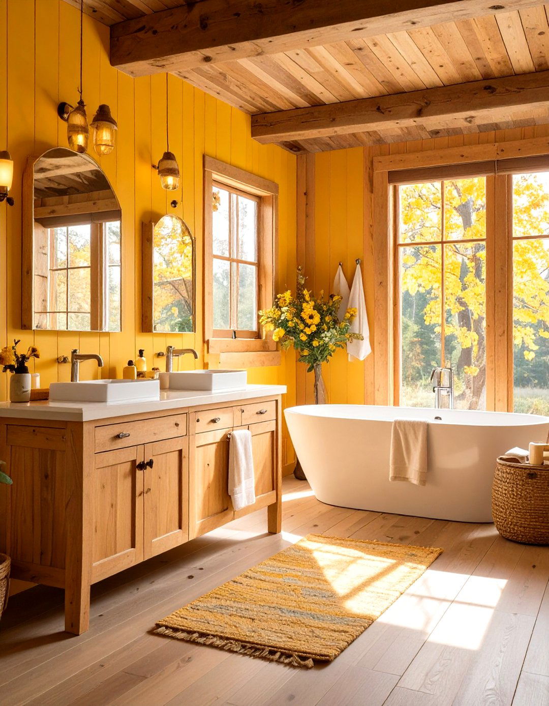 Winnie the Pooh Hundred Acre Wood - 24 Disney Bathroom Ideas