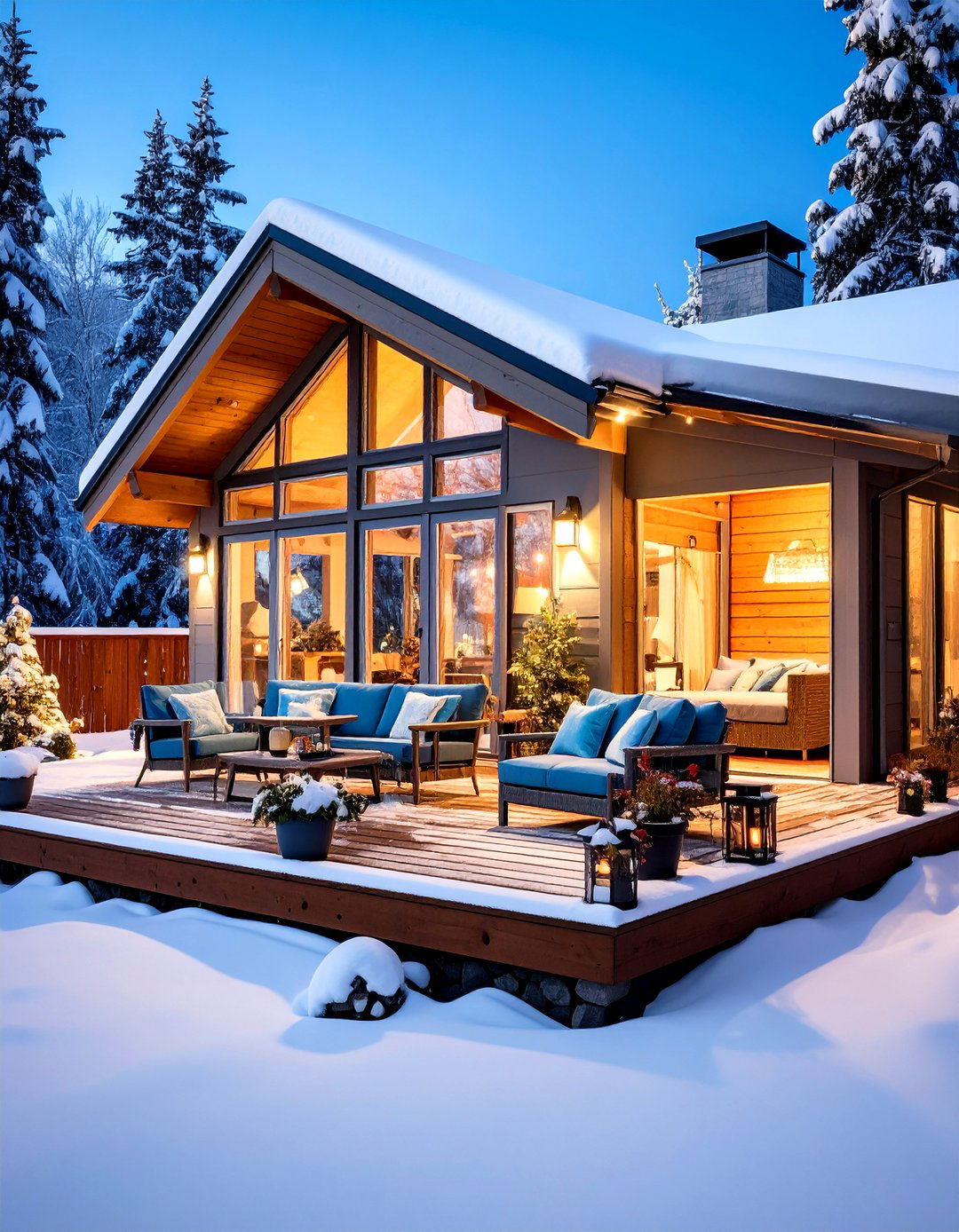 Winter Ready Cold Climate Catio - 24 Outdoor Catio Ideas
