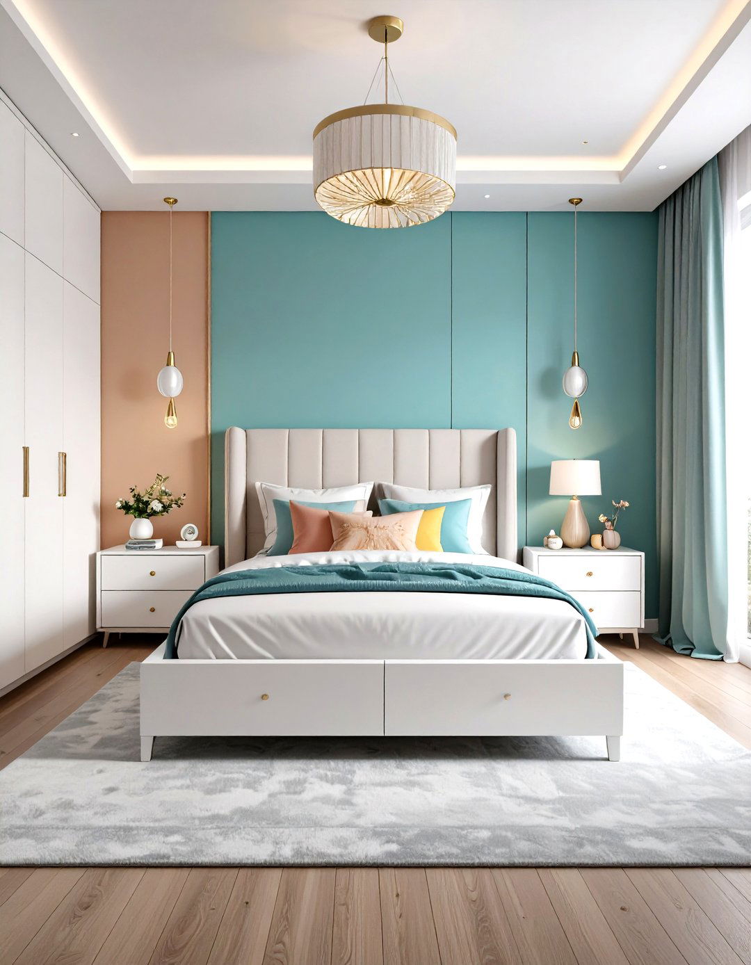 Winter White Furniture with Silver Accents - 24 frozen room decor ideas