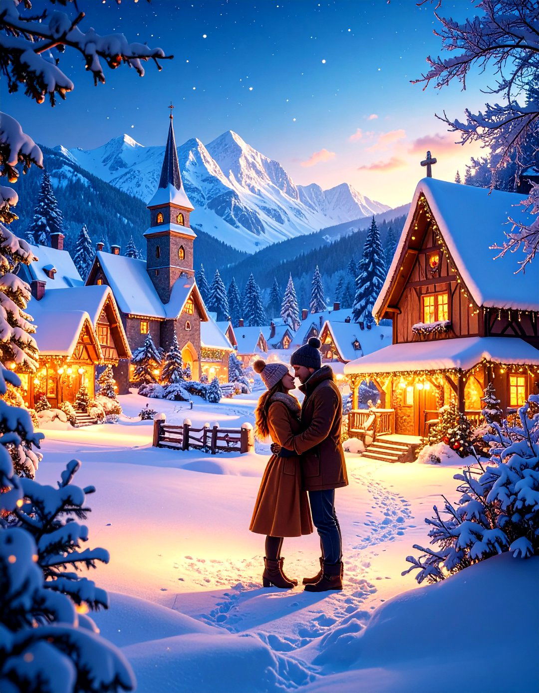 Winter Wonderland Proposal - 24 Wedding Proposal Ideas