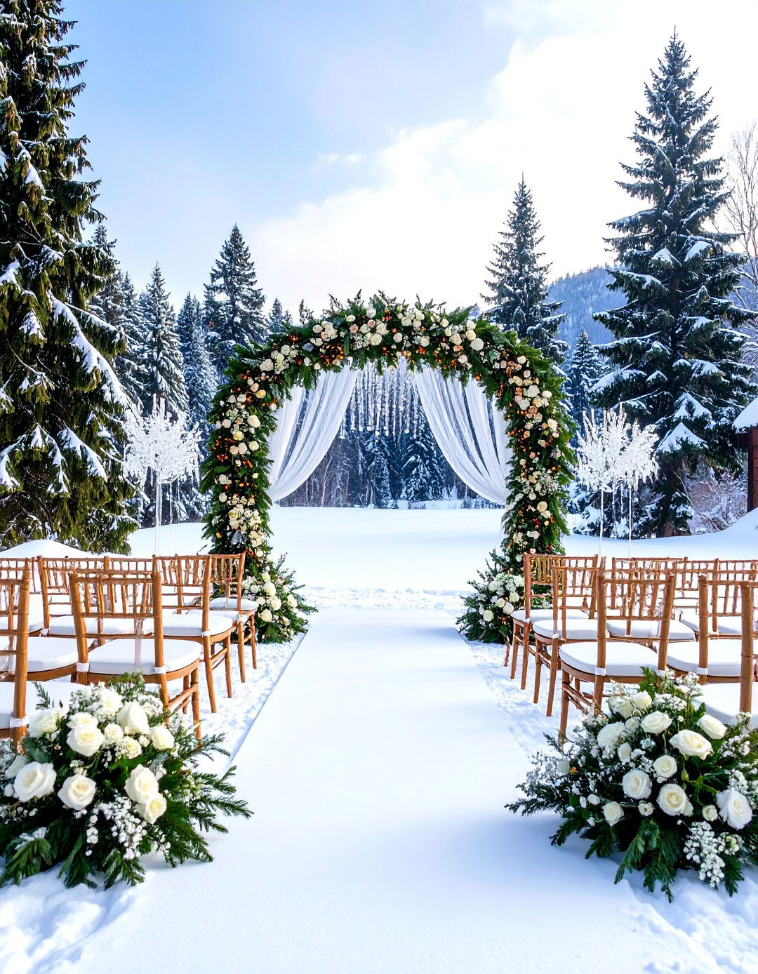 Winter Wonderland Wedding Magic - 24 Wedding Theme Ideas