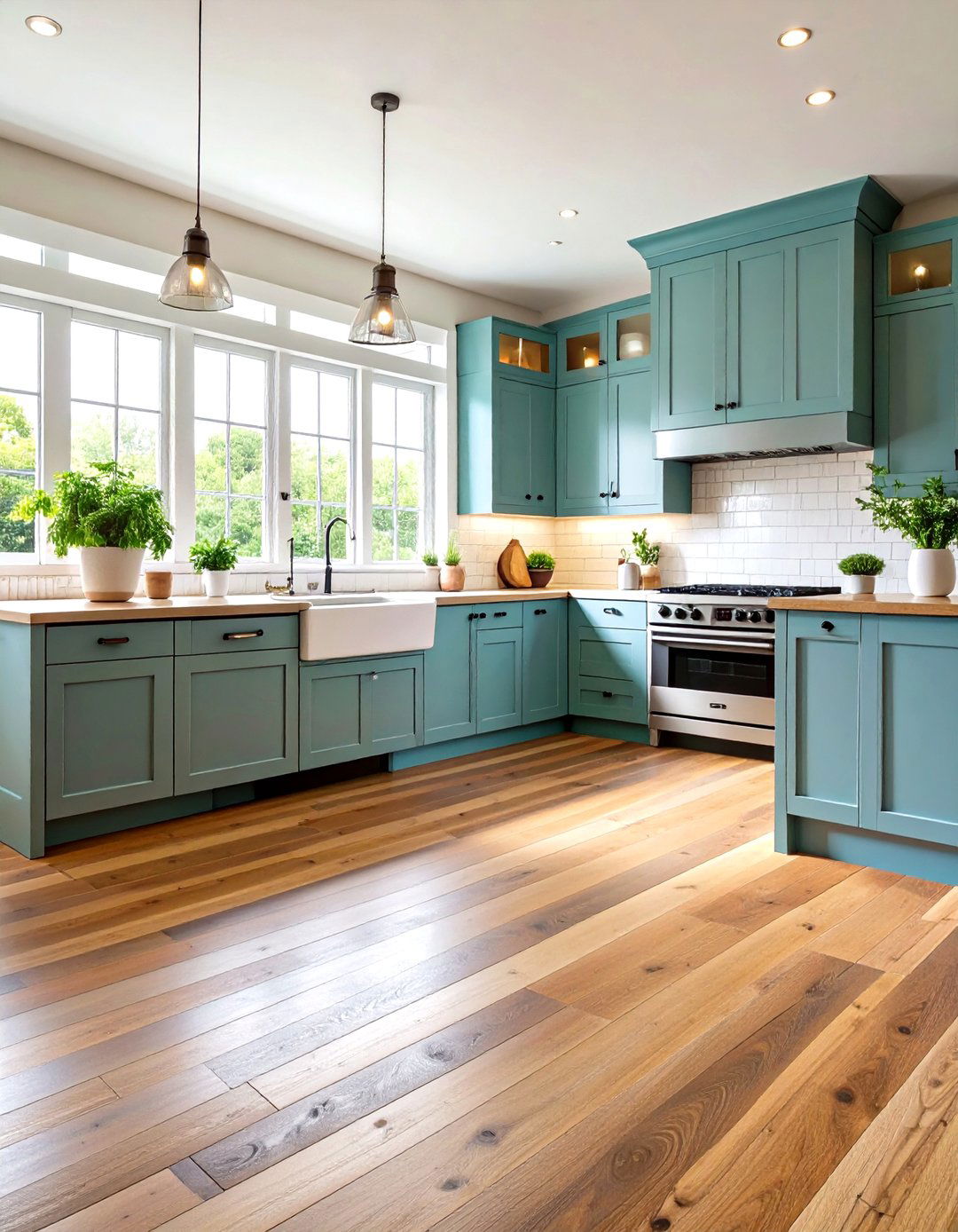 Wire Brushed Texture Finishes - 24 Wood Floor Design Ideas
