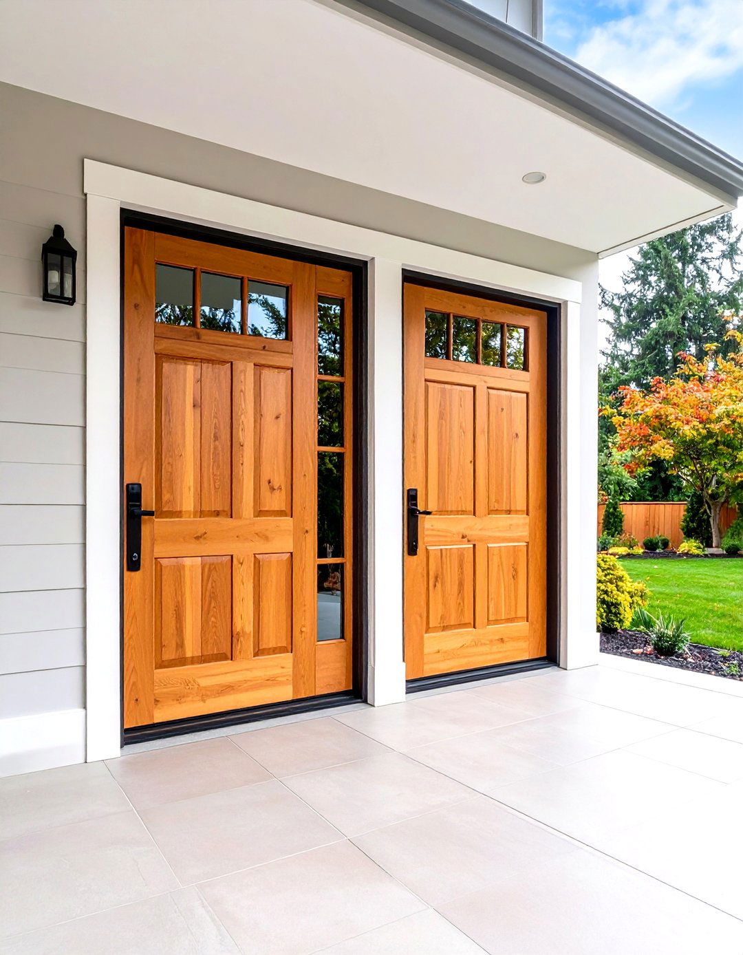 Wood Clad Aluminum Composite Doors - 24 Patio Door Ideas