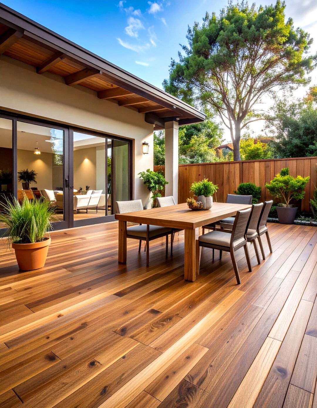 Wood Look Ceramic Planks - 24 patio tile ideas