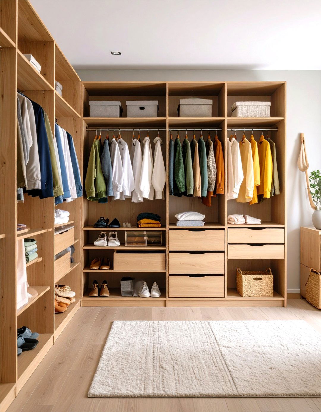 Wooden Bedroom Storage and Wardrobes - 24 Wooden Interior Design Ideas