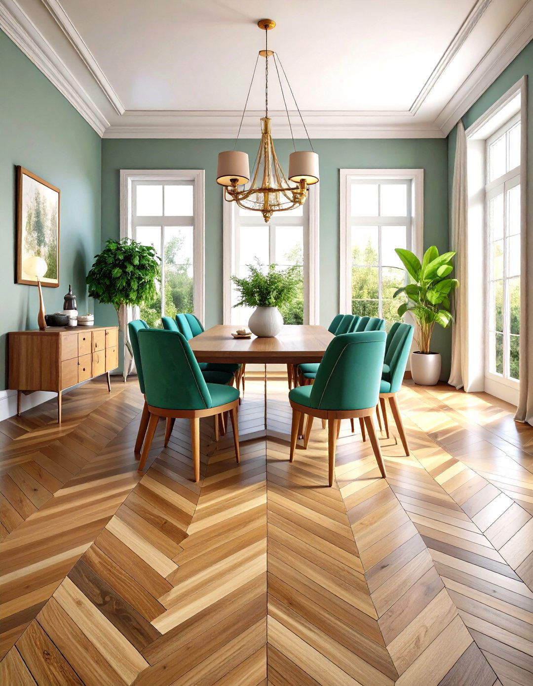 Wooden Flooring Patterns and Inlays - 24 Wooden Interior Design Ideas