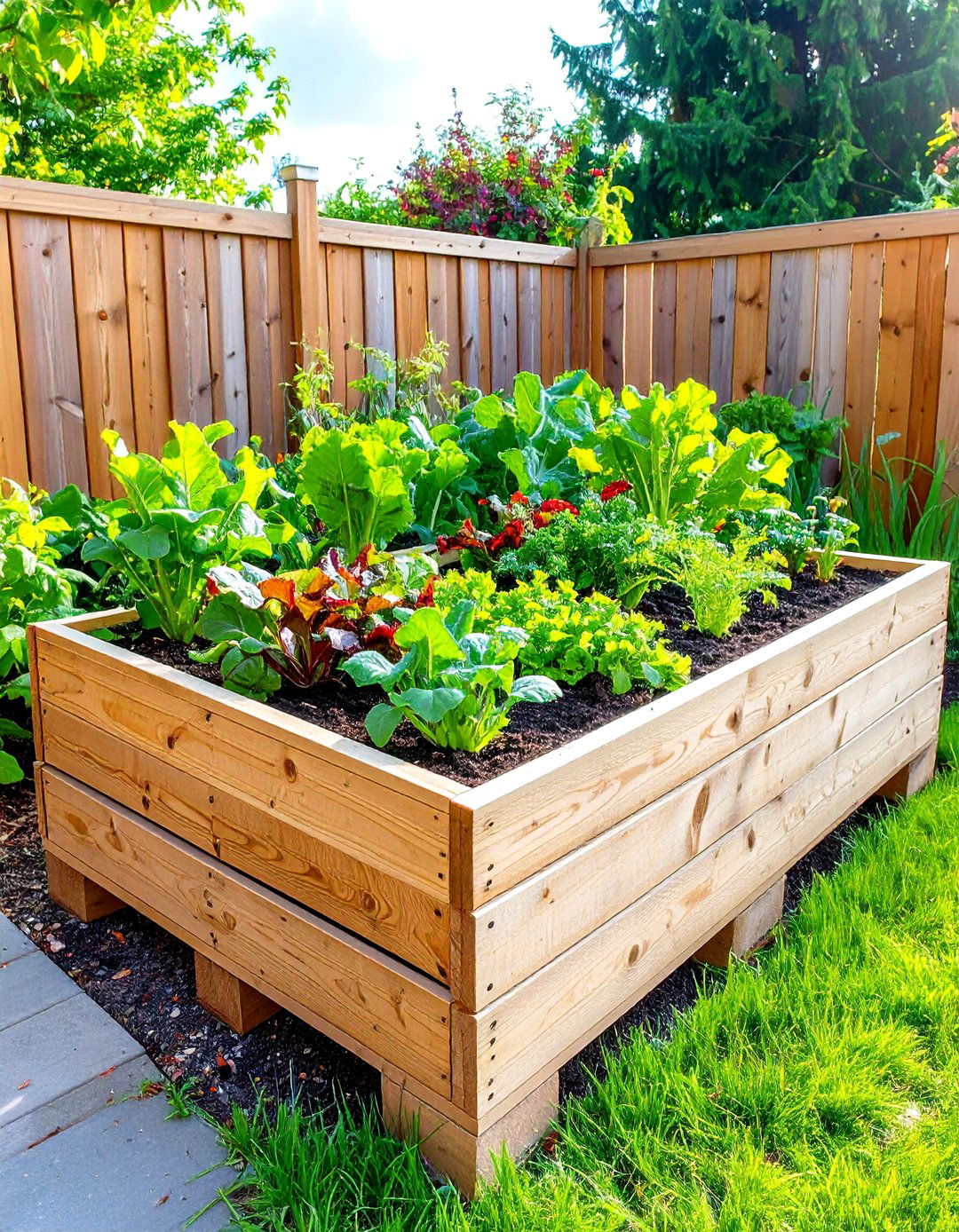 Wooden Pallet Raised Beds - 24 Inexpensive Raised Garden Bed Ideas