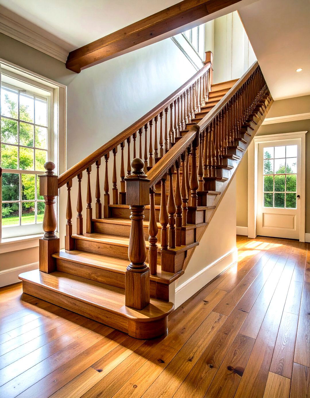 Wooden Staircase Restoration Projects - 24 Wooden Staircase Ideas