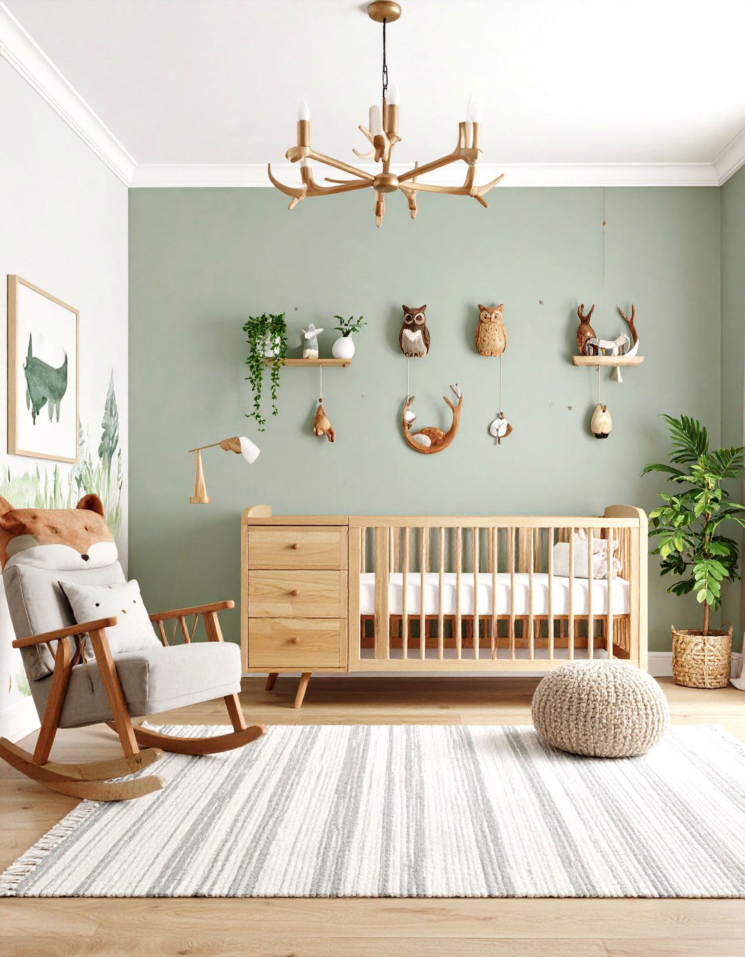 Woodland Animal Friends Nursery - 24 Whimsical Nursery Ideas