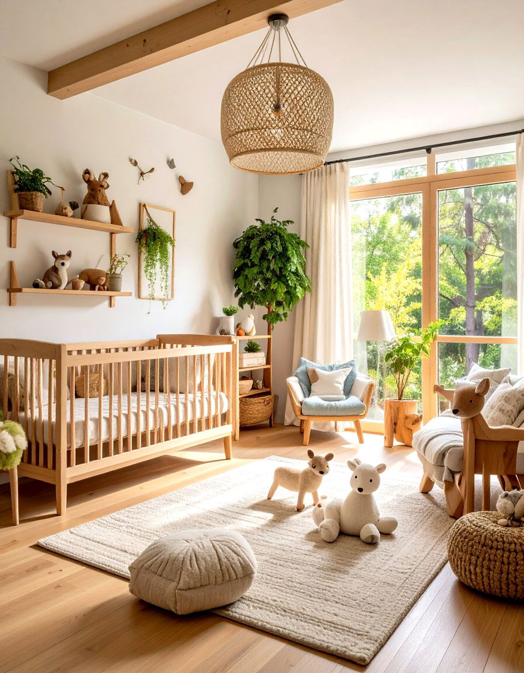 Woodland Forest Animal Nursery - 24 Nature Themed Nursery Ideas