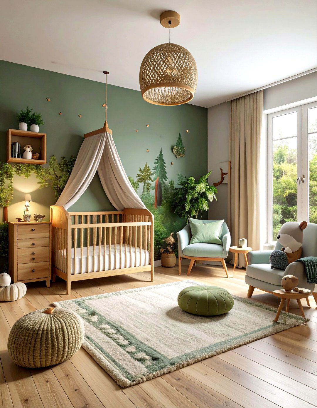 Woodland Forest Baby Boy Nursery - 24 Baby Boy Nursery Ideas
