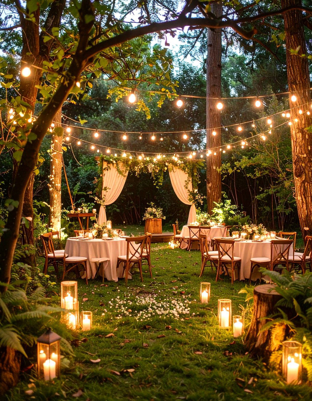Woodland Garden Fairy Tale Wedding - 24 Garden Wedding Ideas