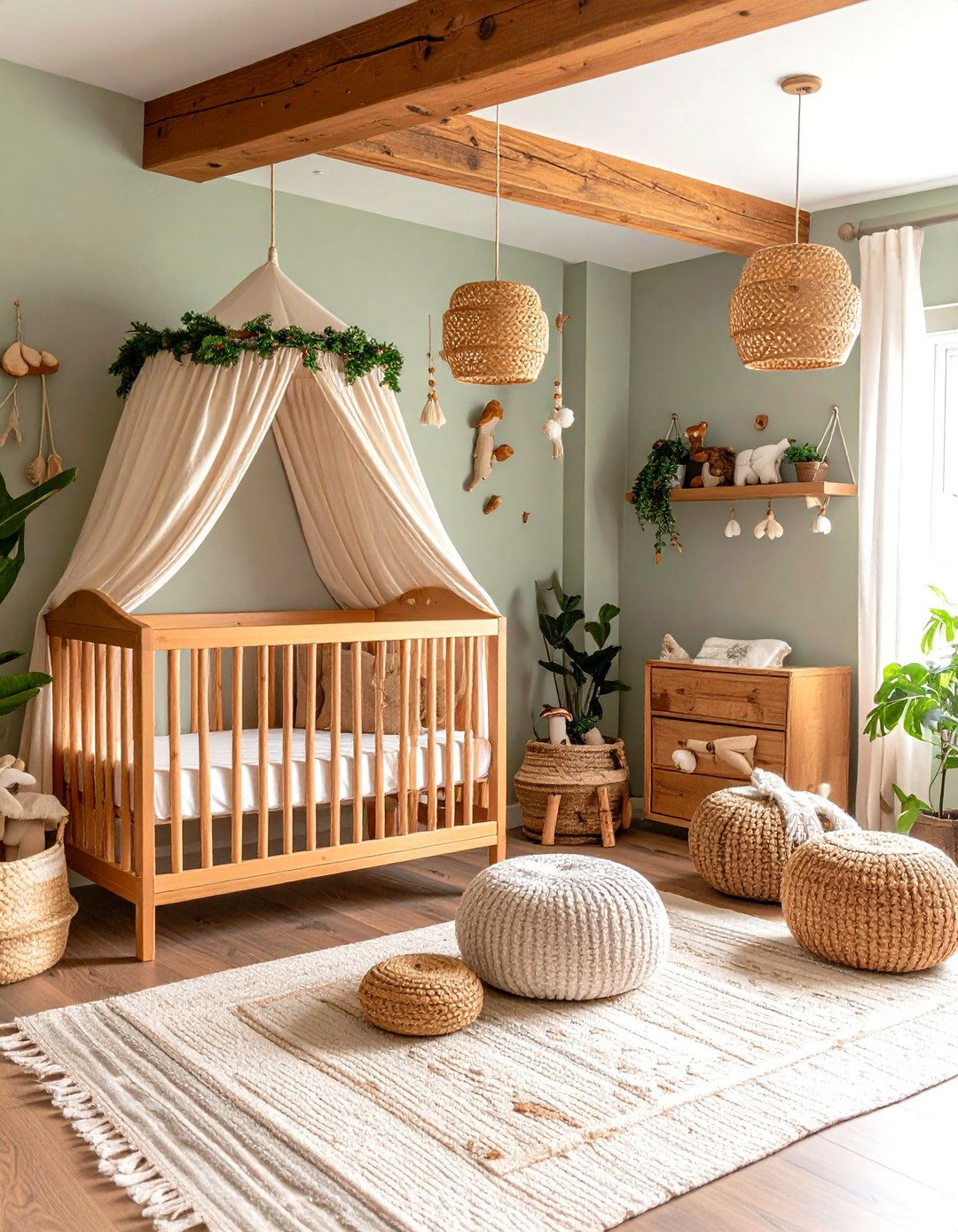 Woodland Princess Forest Cottage - 24 Princess Nursery Ideas