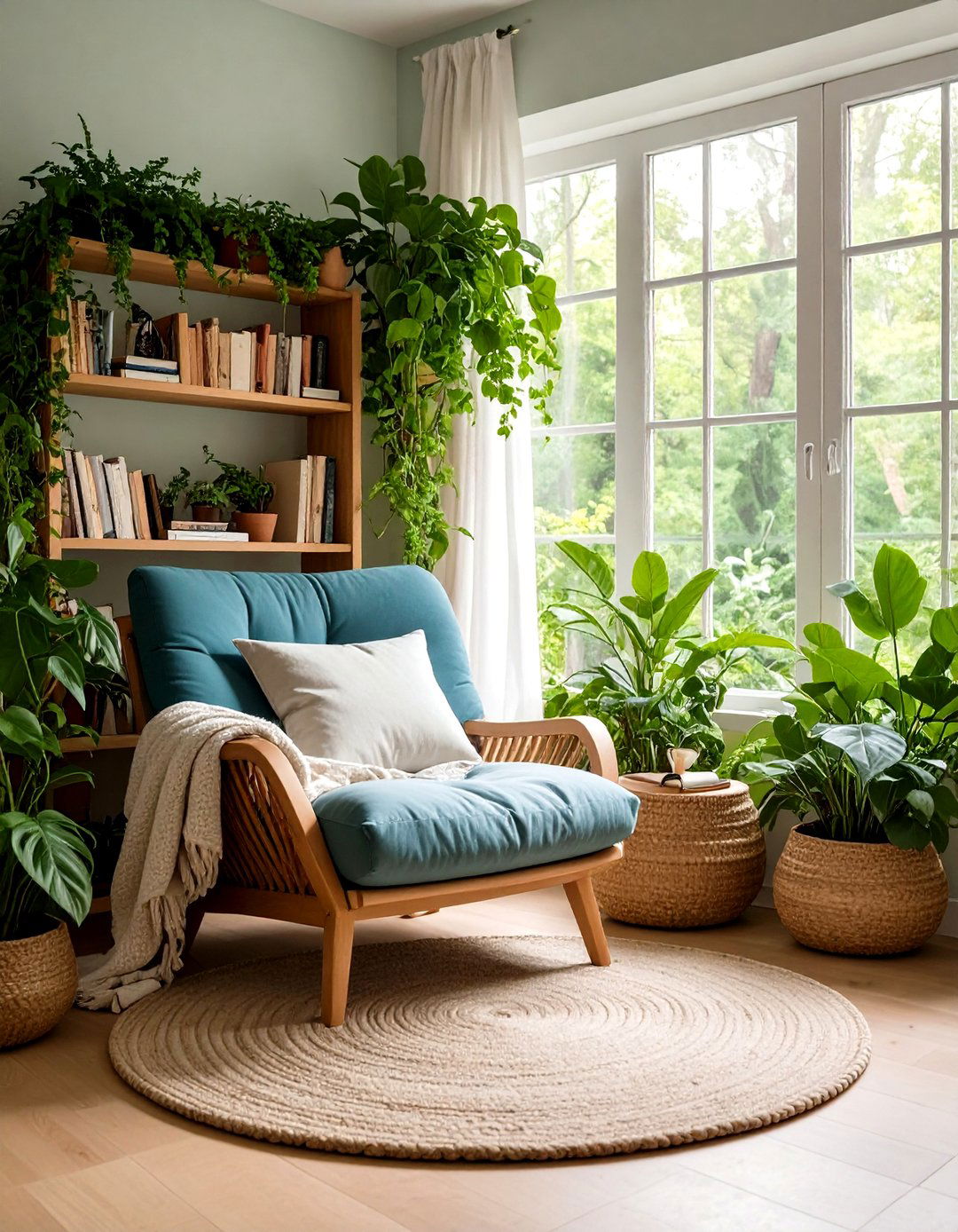 Woodland Reading Nook Integration - 24 Forest Themed Bedroom Ideas