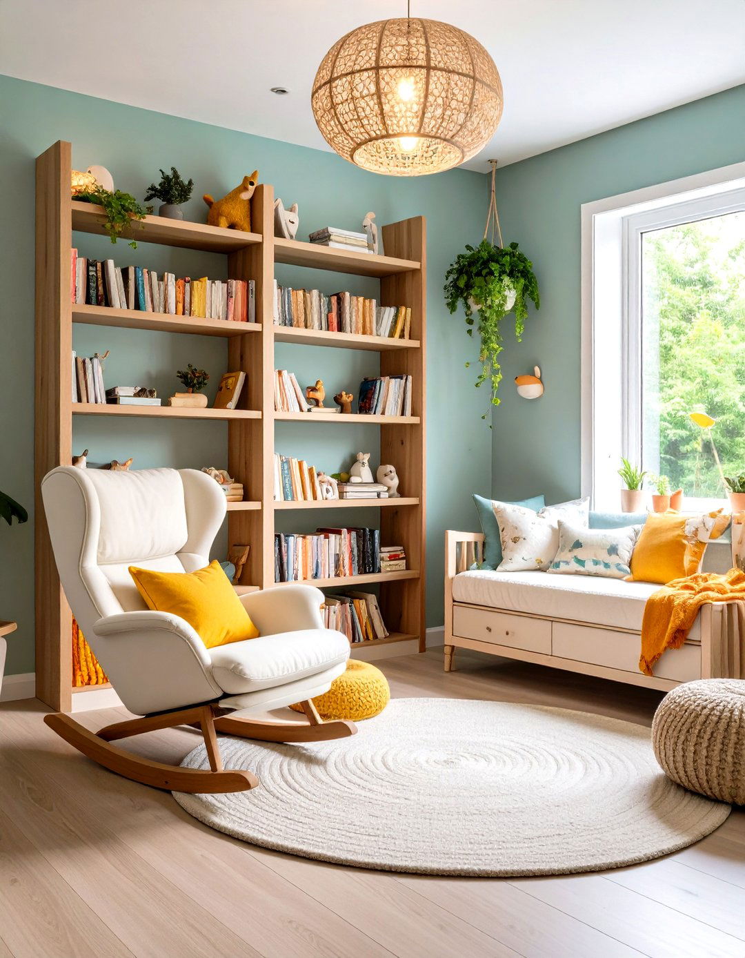 Woodland Reading Nook - 24 Woodland Nursery Ideas