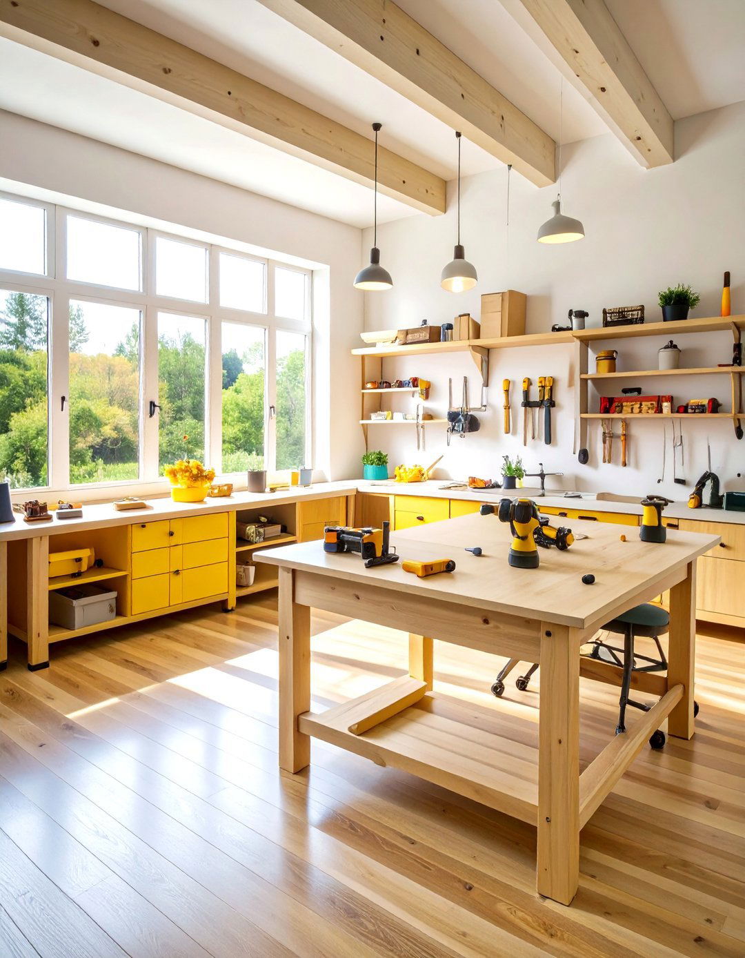 Workshop DIY Station - 24 bonus room ideas