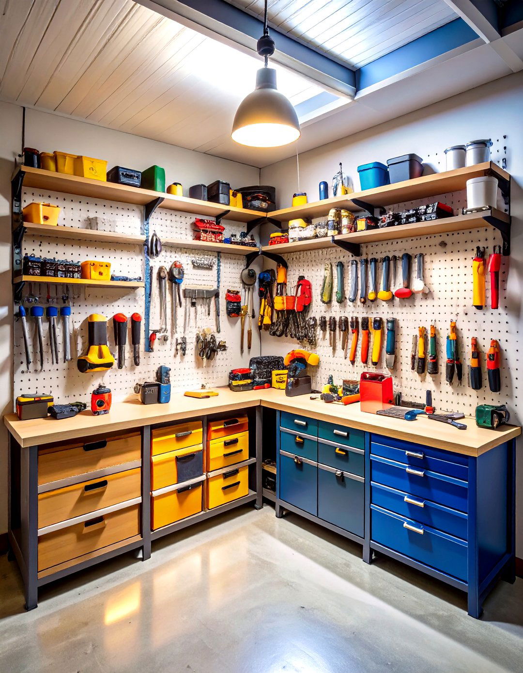 Workshop Tool Organization Systems - 24 Basement Storage Ideas
