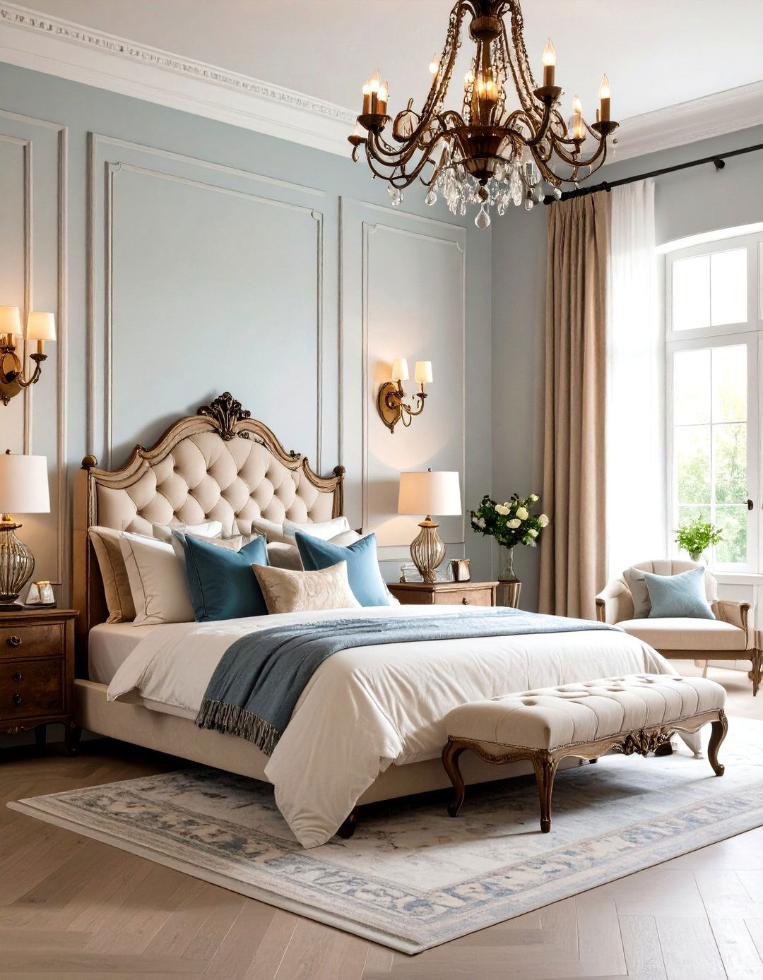 Wrought Iron Lighting Fixtures - 24 Greek Bedroom Design Ideas