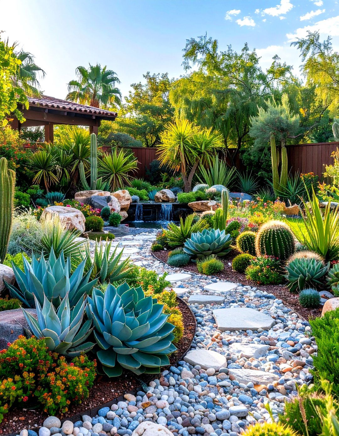 Xeriscaping Design Elements - 24 Driveway Landscape Ideas