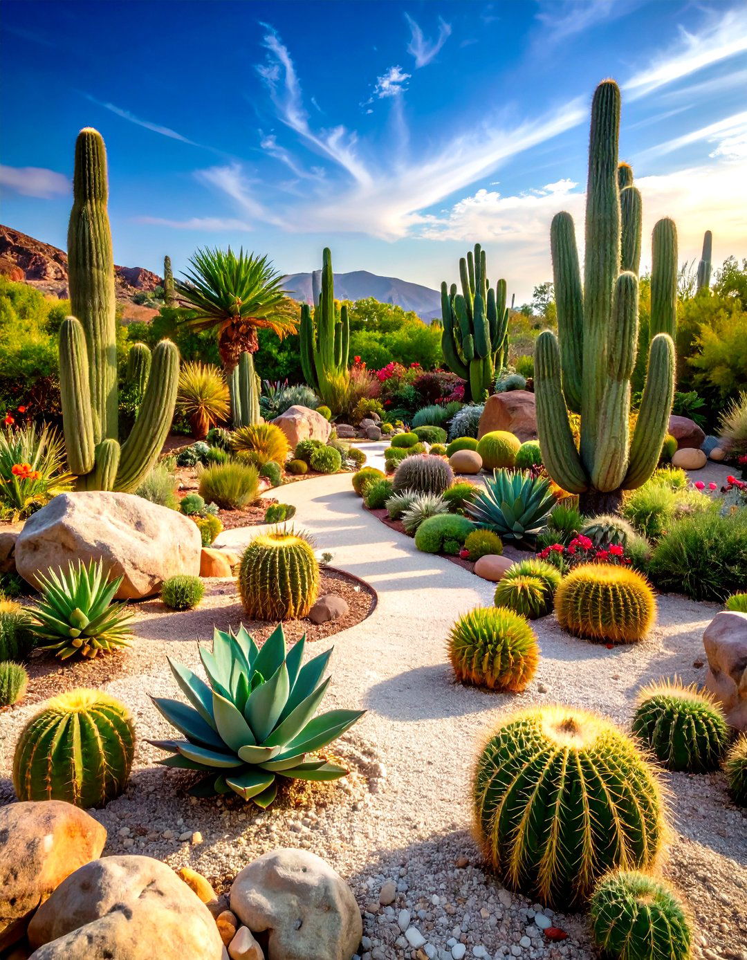 Xerophytic Desert Inspired Landscape - 24 Landscaping Ideas