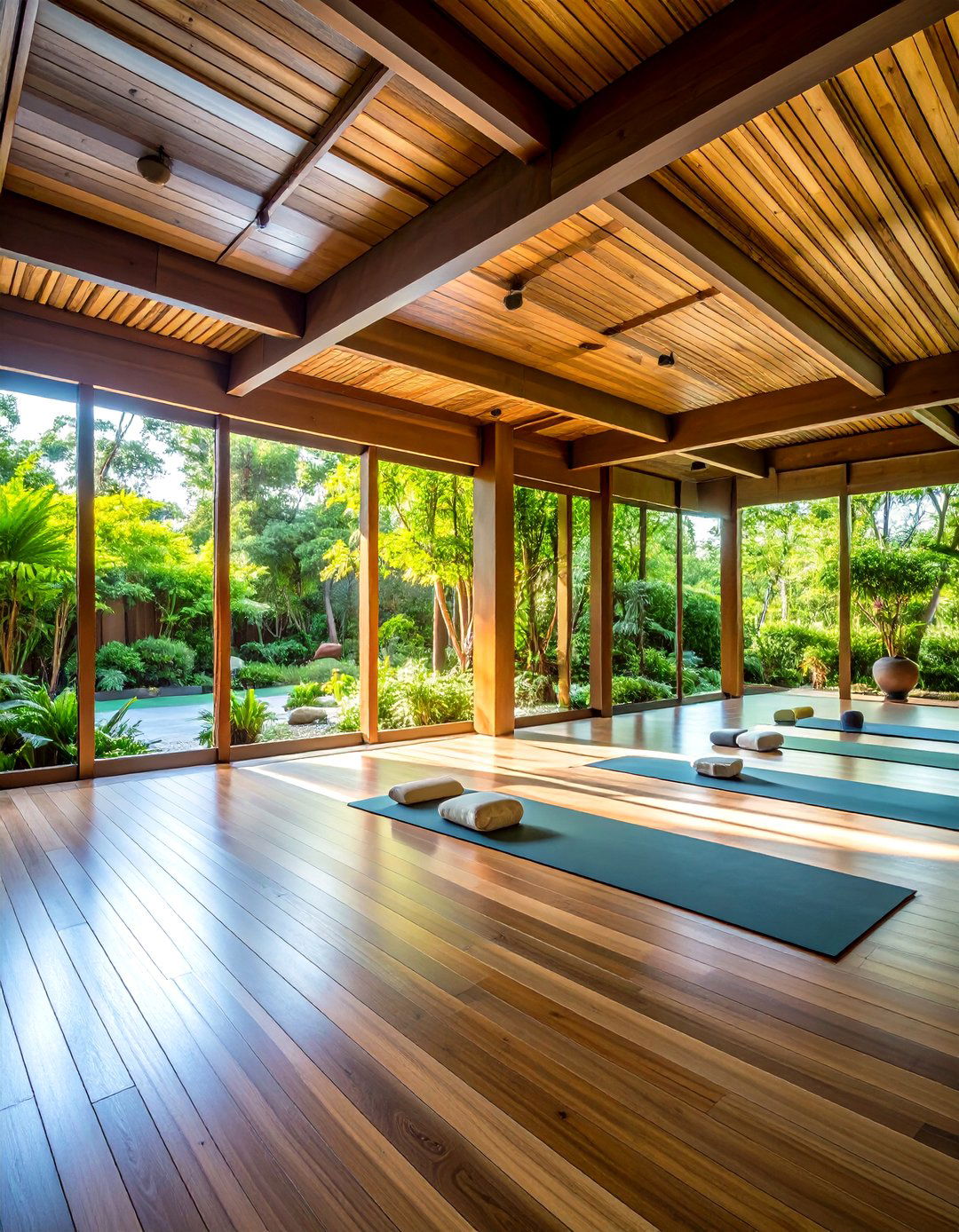 Yoga and Mindfulness Movement Space - 24 Outdoor Gym Ideas