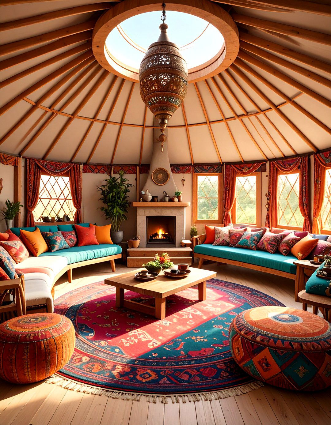 Yurt Nomadic Comfort - 24 Guest House Ideas