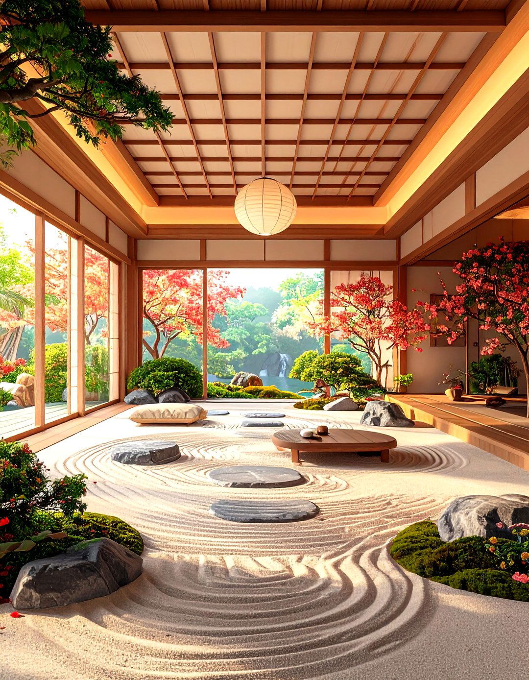 Zen Garden Ceiling Designs - 24 Ceiling Murals