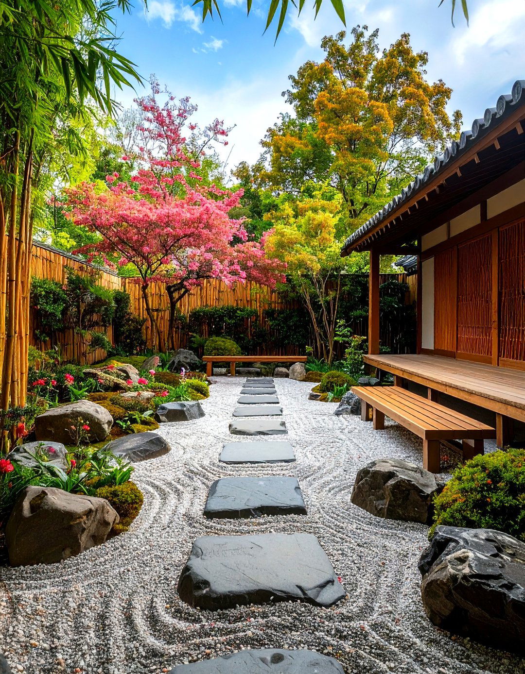 Zen Garden Courtyard Sanctuary - 24 Courtyard Ideas